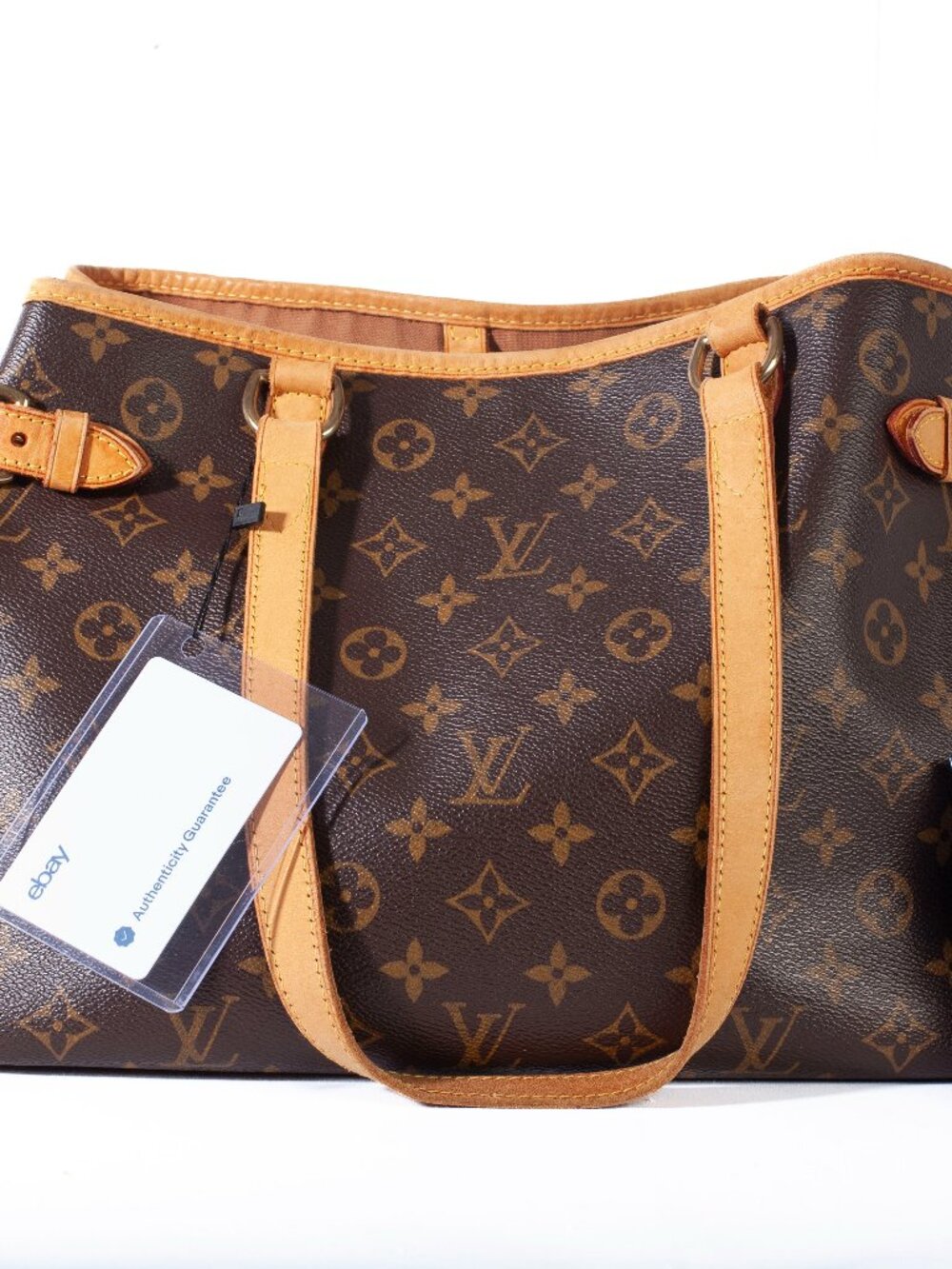 Authentic LOUIS VUITTON Monogram Canvas Batignolles Horizontal Shoulder Bag